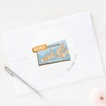 WILE E. COYOTE™ Acme Explosives 2 Classic Round Sticker