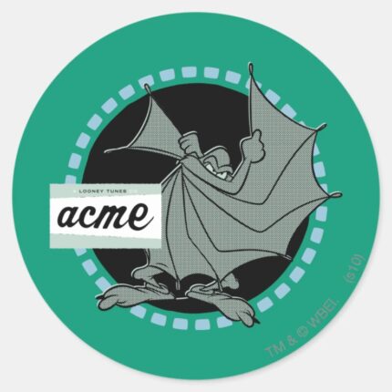 WILE E. COYOTE™ Acme Products 5 Classic Round Sticker