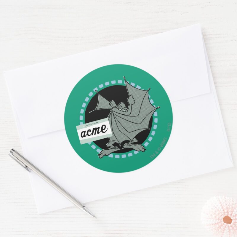 WILE E. COYOTE™ Acme Products 5 Classic Round Sticker