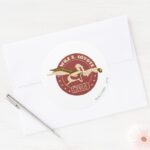 WILE E. COYOTE™ Genius Classic Round Sticker