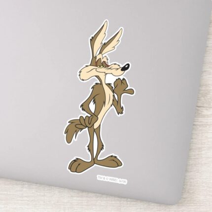 WILE E. COYOTE™ Looking Proud Sticker