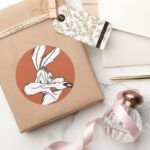 WILE E. COYOTE™ Looking Sneaky Classic Round Sticker