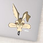 WILE E. COYOTE™ Pleased Head Shot Sticker