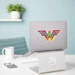 WW84 Wonder Woman Kaleidoscope Logo Sticker