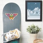 WW84 Wonder Woman Kaleidoscope Logo Sticker