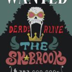 Wanted Brook Bountry One Piece Anime & Manga Poster