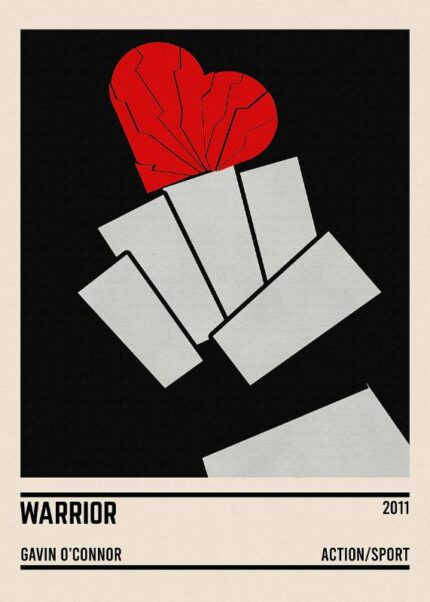 Warrior Movie Minimalist Poster
