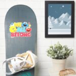 We All Belong Stars Sticker