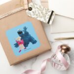 We Are Foodies Classic Pose Square Sticker