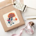 We Are The Monster Foodies Square Sticker