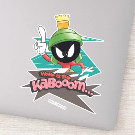 Where Is The Kabooom MARVIN THE MARTIAN™ Points Sticker