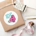 Who Ate All The Pies Classic Round Sticker