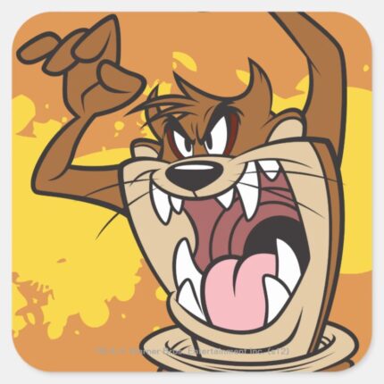 Wild TAZ™ Square Sticker
