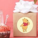 Winnie The Pooh 11 Classic Round Sticker