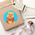 Winnie The Pooh 13 Classic Round Sticker