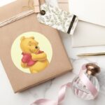 Winnie The Pooh 16 Classic Round Sticker