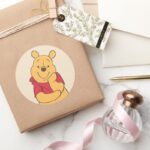 Winnie The Pooh 6 Classic Round Sticker