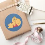 Winnie The Pooh 9 Classic Round Sticker