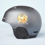 Winnie The Pooh Happy Easter Badge Sticker