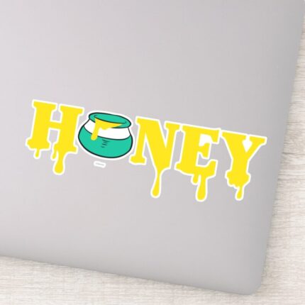 Winnie The Pooh Honey Sticker