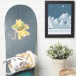 Winnie The Pooh Pooh Christmas Lights Sticker