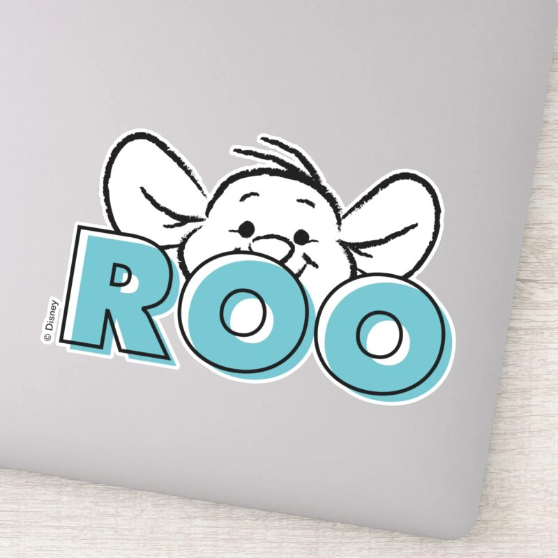 Winnie The Pooh Roo Peek A Boo Sticker