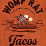 Womp Rat Tacos Starwars Poster