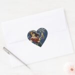 Wonder Woman Bombshell Heart Sticker