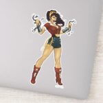 Wonder Woman Bombshell Sticker