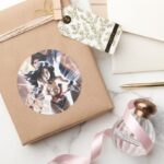 Wonder Woman Comic Cover 609 Variant Classic Round Sticker