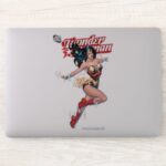 Wonder Woman Comic Cover Sticker