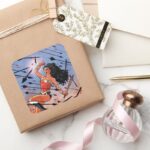 Wonder Woman Cover 1 Square Sticker