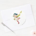 Wonder Woman Cuffs Classic Round Sticker