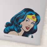 Wonder Woman Face Sticker