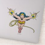 Wonder Woman Fly Forward Sticker
