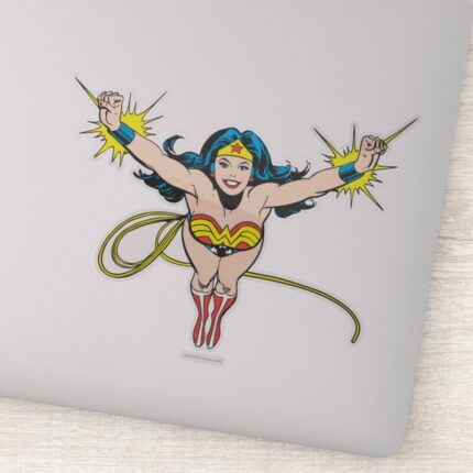 Wonder Woman Fly Forward Sticker