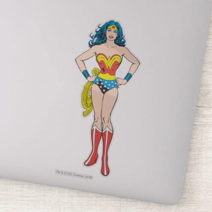 Wonder Woman Hands On Hips Sticker