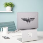 Wonder Woman Paisley Logo Sticker