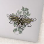 Wonder Woman Queen Bee Logo Sticker