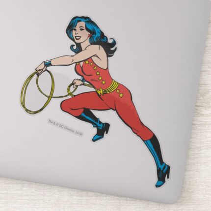 Wonder Woman Red Outfit Sticker