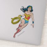 Wonder Woman Run Sticker