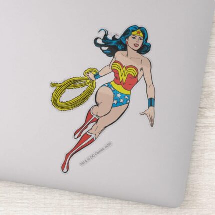 Wonder Woman Run Sticker
