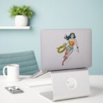 Wonder Woman Run Sticker