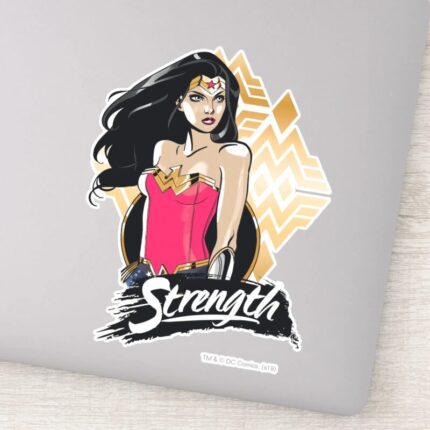 Wonder Woman Strength Sticker