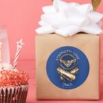 Wonder Woman Tiara Lasso And Bracelets Classic Round Sticker