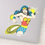 Wonder Woman Twist With Glowing Cuffs Sticker
