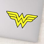 Wonder Woman Classic Logo Sticker