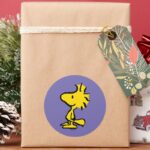 Woodstock Classic Design Classic Round Sticker