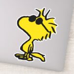 Woodstock Cool Sunglasses Sticker