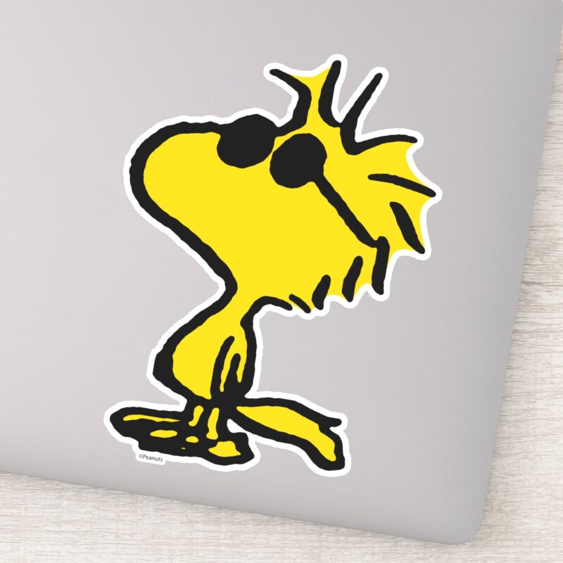 Woodstock Cool Sunglasses Sticker
